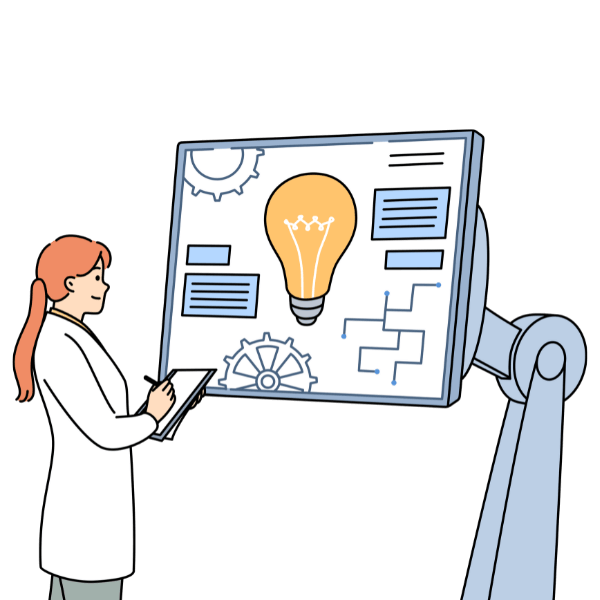 Building a strategy illustration- Bee Digital - Education marketing agency