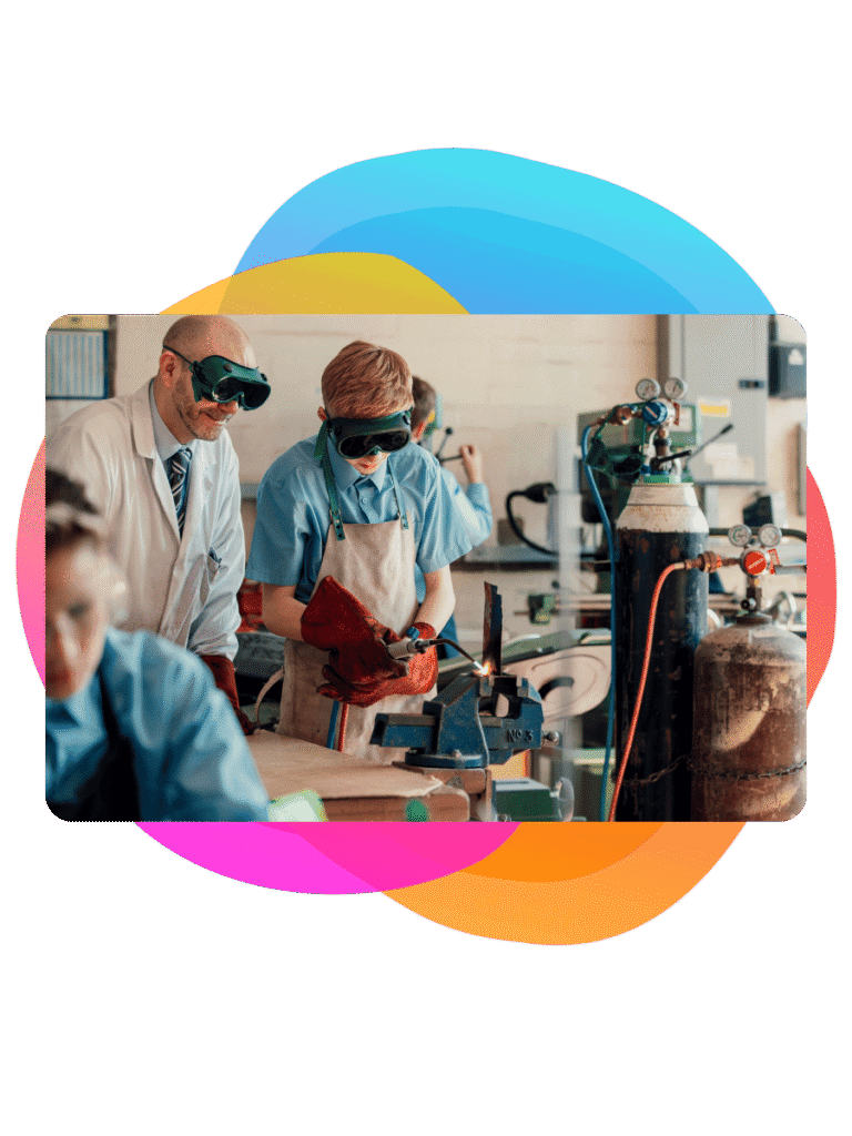 A design technology lesson in a school - - Bee Digital - Education marketing agency
