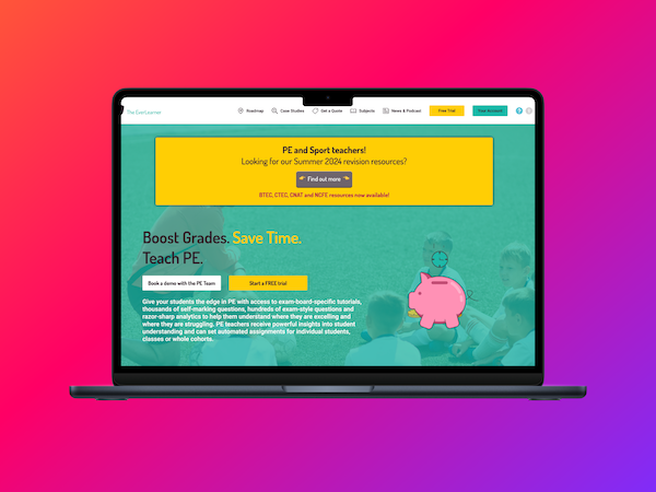 The Everlearner website - Bee Digital